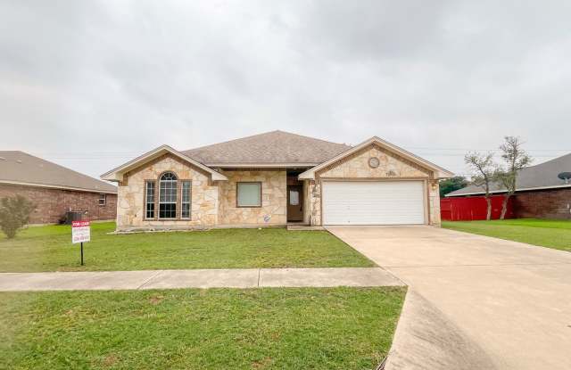 Available Now!!!! Gorgeous 1 story, 3 bedroom, 3 bath, 2 car garage home with a garage door opener. Subdivision centrally located and convenient to Ft Hood, Hospitals, CTC and Shopping. The Kitchen features plenty of counter top and storage space, ceramic photos photos