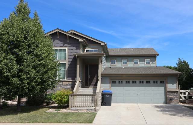 Beautiful 4-Bedroom Home with 3-Car Garage  Fenced Yard - 3413 Oberon Drive, Loveland, CO 80537