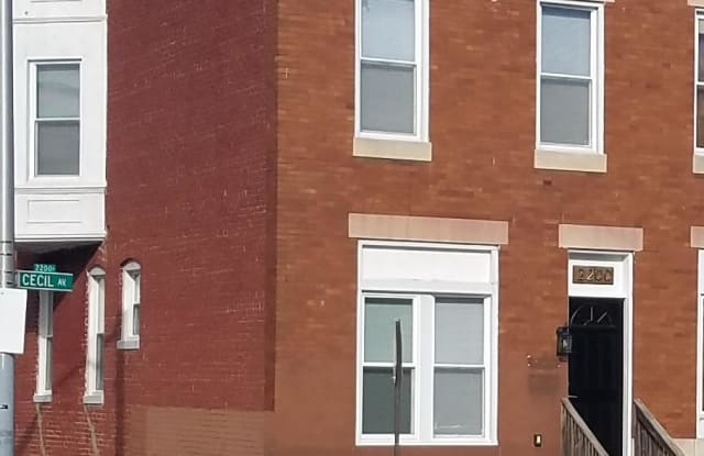 2200 CECIL AVENUE - 2200 Cecil Avenue, Baltimore, MD 21218