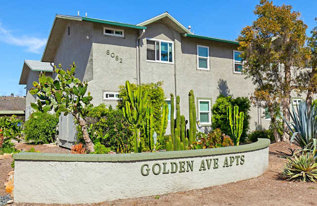 Upper floor 1 bedroom in quiet neighborhood with parking, AC - close to San Diego - 8088 Golden Avenue, Lemon Grove, CA 91945