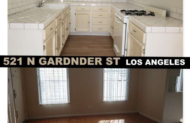 521 N Gardner St - 521 North Gardner Street, Los Angeles, CA 90036
