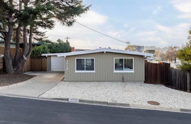 Sunny and Bright 3 bedroom 2 bath Ranch Home with Nice Views - 4010 Hillcrest Road, El Sobrante, CA 94803