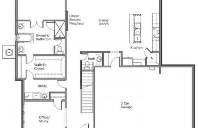 Modern Home in East Edmond + 4 bed + 3.5 bath + 3 Car Garage Gallery 3