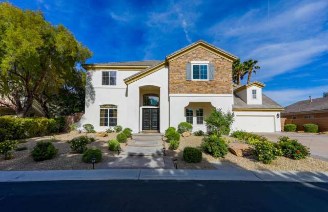 Stunning 6 Bedroom Home With Casita Pool Home In Guard Gated Community - 2694 Caumsett Court, Spring Valley, NV 89117