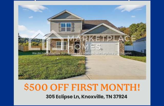 305 Eclipse Ln - 305 Eclipse Lane, Knox County, TN 37924