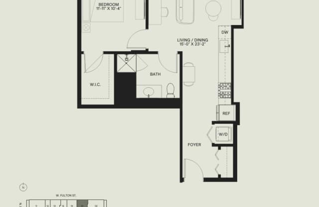 The Elizabeth - 225 North Elizabeth Street, Chicago, IL 60607