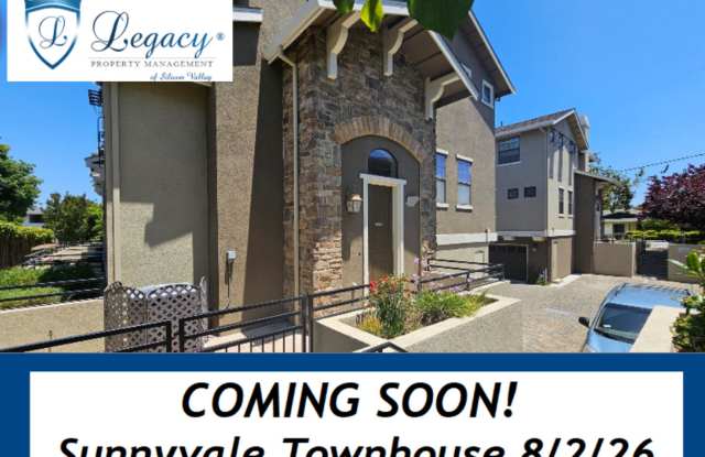 COMING SOON! 3 Bd/2.5 Bath Townhouse in Heart of Silicon Valley - Sunnyvale photos photos