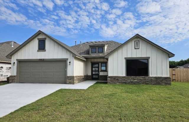 Beautiful one-story new construction on a desirable corner lot in Rowan Grove! photos photos