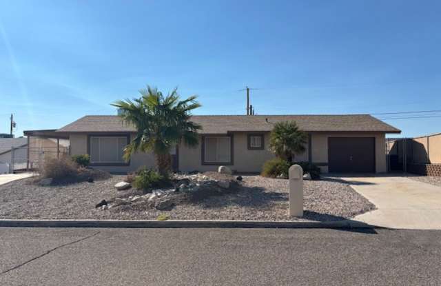 3 Bedroom - 2 Bath Home - 817 Cactus Drive, Lake Havasu City, AZ 86403
