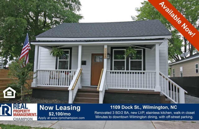 Freshly Renovated Minutes to downtown Wilmington dining, with off-street parking photos photos