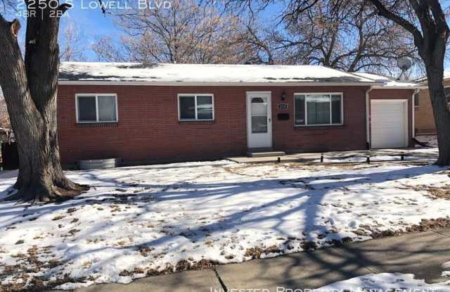 2250 S Lowell Blvd - 2250 South Lowell Boulevard, Denver, CO 80219