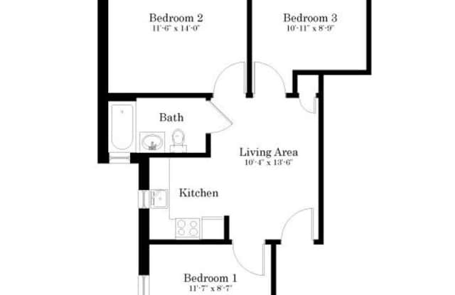 Fabulous Apt Near BU Campus!  $500 Rebate Avail!  Ht / HW Included!  Laundry Available Gallery 3