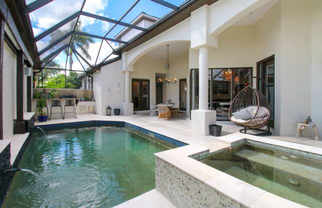 ** LUXURY MODERN ZEN RETREAT HOME IN NAPLES PARK ** WALK TO THE BEACH **   4BR/4BA PRIVATE POOL & SPA FULLY REMODELED ** MERCATO **OFFERED FURNISHED SEASONALLY, WEEKLY OR ANNUALLY **  NO HOA PROCESS SO MOVE IN TODAY ** READY FOR A TENANT ** Gallery 3