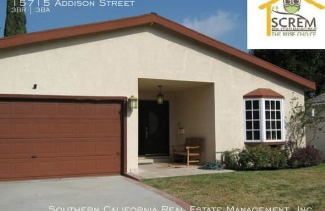 15715 Addison Street - 15715 Addison Street, Los Angeles, CA 91436