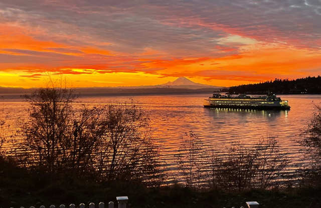 So close to the water you can hear the ferry announcements....oh and the sunrise is spectacular photos photos So close to the water you can hear the ferry announcements....oh and the sunrise is spectacular photos photos