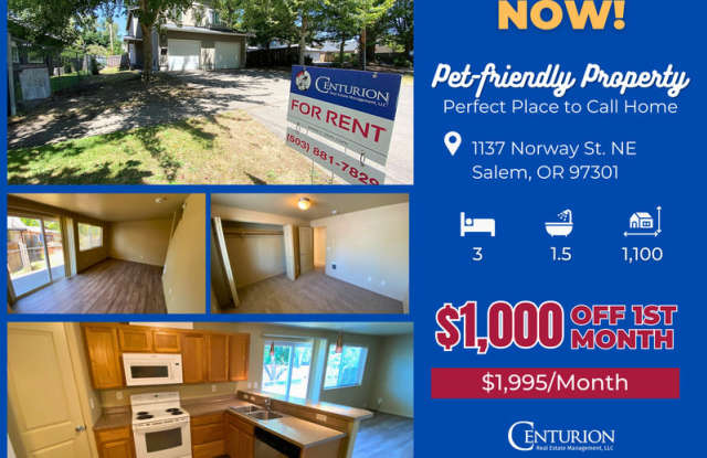 1137 Norway St NE - 1137 Norway Street Northeast, Salem, OR 97301