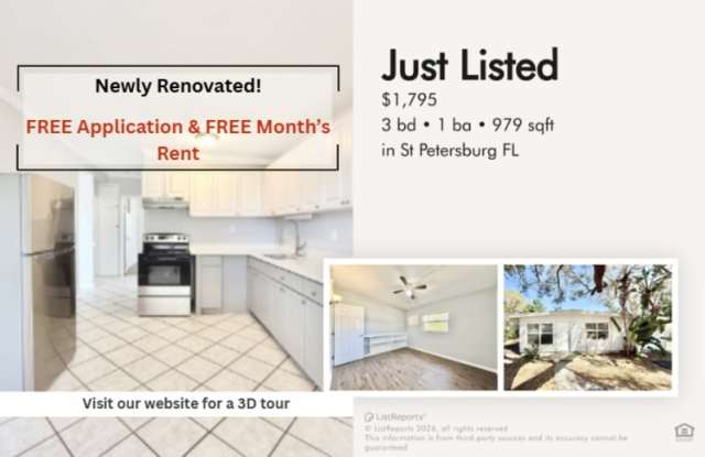 7111 onyx dr N. - 7111 Onyx Drive North, St. Petersburg, FL 33702