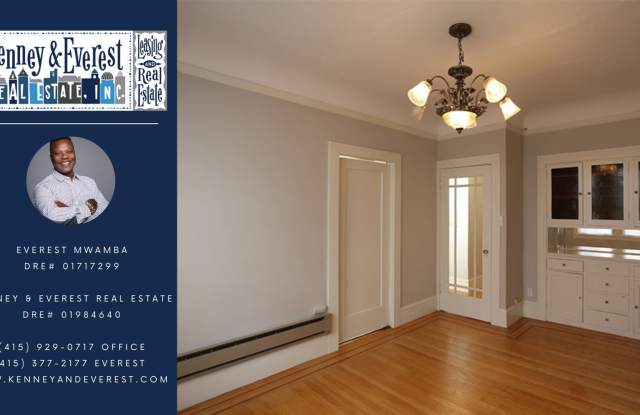OPEN HOUSE: Thursday (7/31) 6:00pm-6:30pm Classic San Francisco-style top, full floor 3-2BR/1BA w/ Shared Roof Deck, Office/Storage Room, Laundry(79 Valparaiso) photos photos