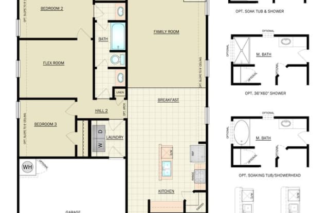 Discover This One-of-a-Kind 3-Bedroom, 2-Bath Home with Flex Space in Horizon Point Gallery 4