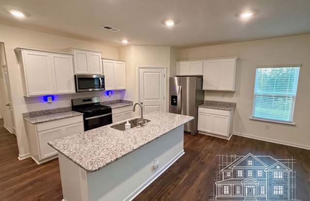 Single story living 2025 build with custom layout and many upgrades! Private backyard! Available now! Gallery 3