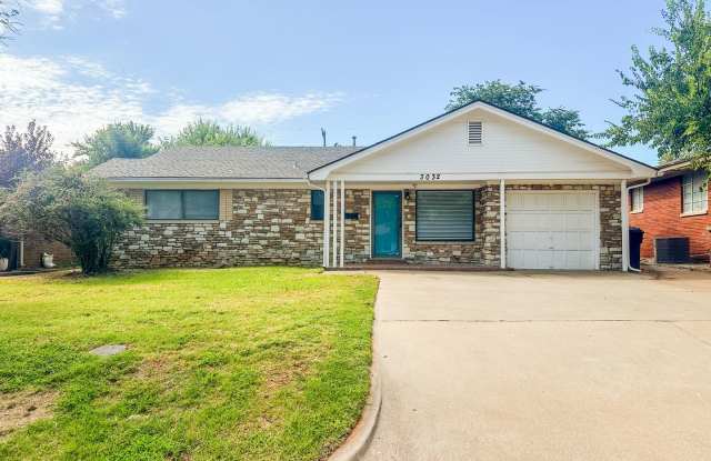 3 Bed 2 Bath - Great Location in OKC! - 3032 Northwest 70th Street, Oklahoma City, OK 73116