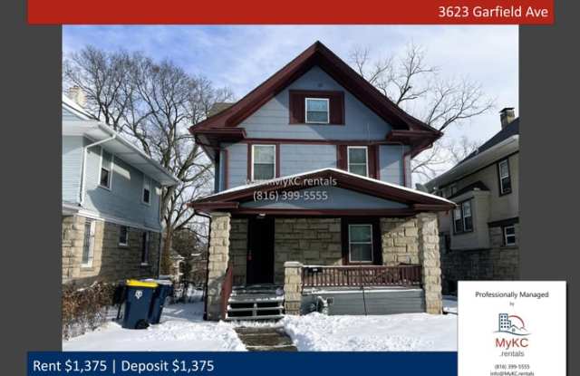 3623 Garfield Avenue - 3623 Garfield Avenue, Kansas City, MO 64109