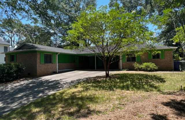 So Close to Downtown Greenville - this VERY SPACIOUS 2 Bedroom, 1 Bath duplex (left side unit) has it ALL - hardwoods floors, large rooms  tons of storage space and is Move In Ready. - 407 Croft Street, Greenville, SC 29609