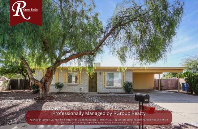 Charming East Tucson 3BR/2BA Rental Home with Covered Patio & Carpet-Free Interior (85748) photos photos