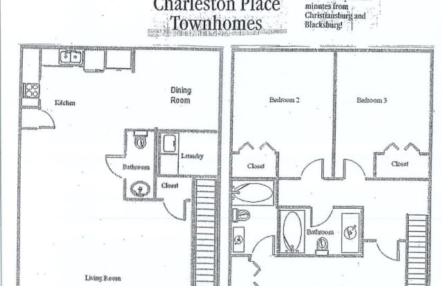 3 Bedroom 2.5 Bath Townhouse Gallery 4
