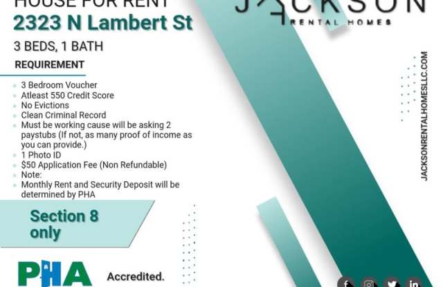 2323 North Lambert Street - 2323 North Lambert Street, Philadelphia, PA 19132