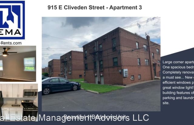 915 E Cliveden Street - 915 East Cliveden Street, Philadelphia, PA 19119