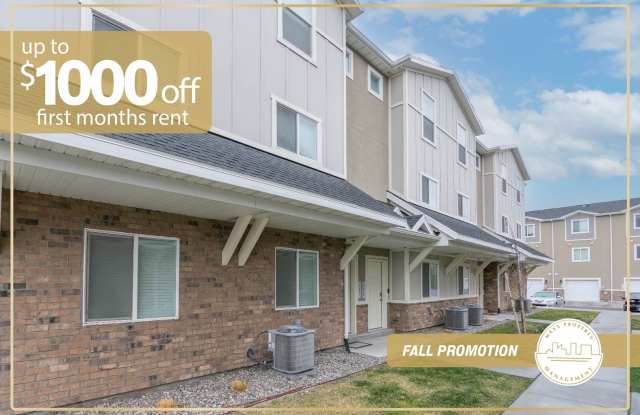 Gorgeous 3-Story Townhomes in Colony Farms in Magna. Luxurious Amenities! - 7524 West Geraint Street, Magna, UT 84044