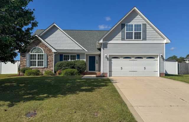 Charming 3 Bed 2 Bath Raeford Home with Fenced Backyard - 145 Crescent Drive, Hoke County, NC 28376