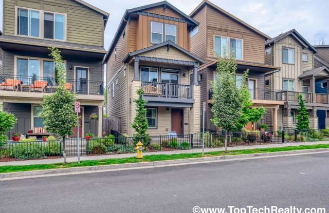 Amazing 3 BR | 2.5 BA Modern Townhome in Highly Desirable 45 Degree Central Community | Located Across from Nike  VillaSport! - 14169 Southwest Compass Drive, Beaverton, OR 97005