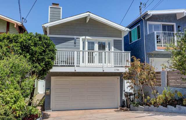 REMODELED, BRIGHT  AIRY HOME ON ONE OF THE MOST SECLUDED BLOCKS IN THE REDONDO HILLS W/ AMAZING GREAT ROOM LIVING SPACE, 2 BALCONIES  FENCED YARD ON THE RB/MB BORDER NEXT TO SCHOOLS, PARKS  5 MINS TO BEACH! photos photos