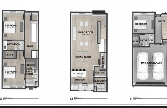The George - 3 Bedroom, 3.5 Bath with a 2-car garage Gallery 4