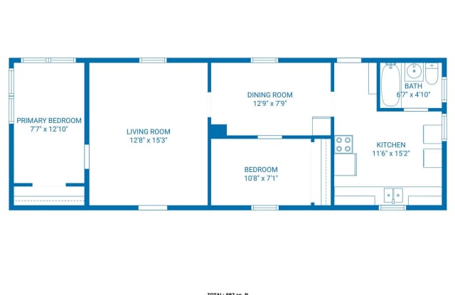 2 Bedroom 1 Bathroom photos photos