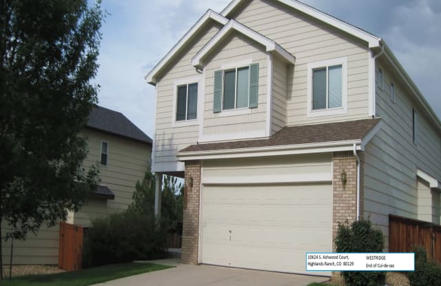 10624 Ashwood Court - 10624 South Ashwood Court, Highlands Ranch, CO 80129