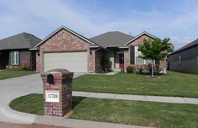 3 bedrooms + 2 bathrooms + Study + Edmond Schools + Silverhawk Addition - 17709 Black Hawk Circle, Oklahoma City, OK 73012