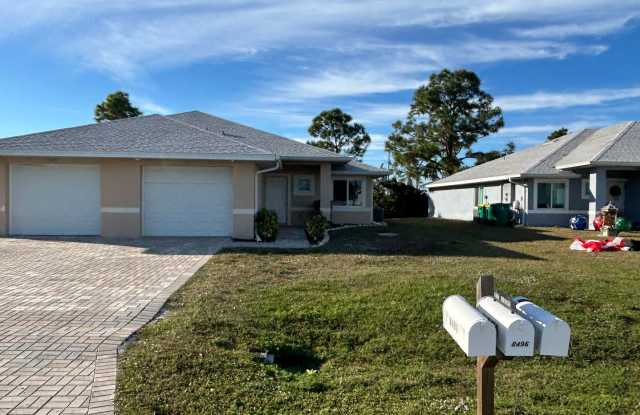 Duplex Unit For Rent In Port Charlotte - 8495 Dinnano Street, Charlotte County, FL 33981
