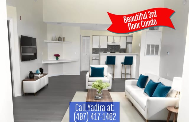 Beautiful 3rd floor Condo with 2 bedrooms and 1 bath in the heart of Kissimmee Gallery 1