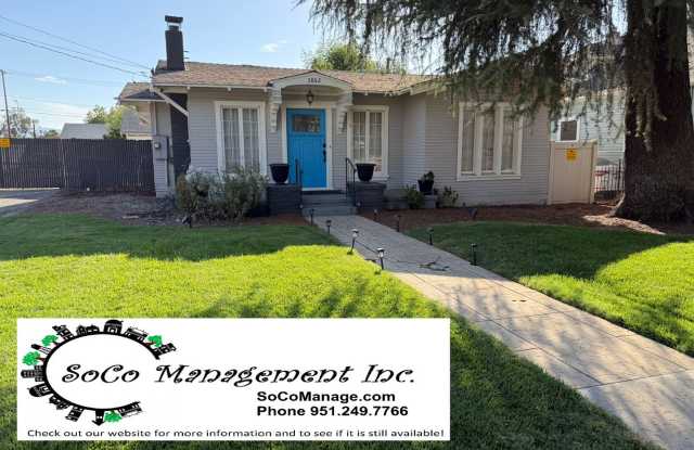 Charming Remodeled 2 bedroom / 1 bathroom Craftsman Home with large lot in Riverside photos photos