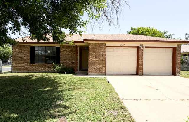 Available NOW!!!! Gorgeous 3 bedroom, 2 bath, 2 car garage home with a fireplace, privacy fenced yard and garage door opener. Pets upon approval only. photos photos