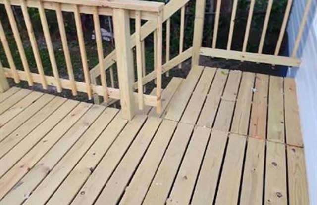 Updated, 2 BR, 1 BA home with fenced yard, deck, stove and refrigerator! 1004 Euclid Ave, Louisville, KY 40215! Gallery 3