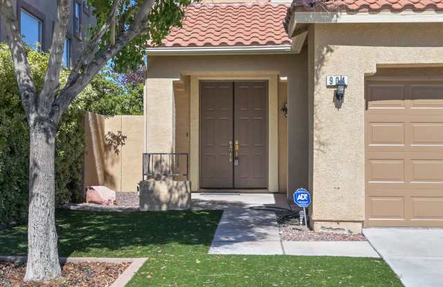Summerlin!! 5 bedroom home!! W/Bed  bath downstairs!! 3 Car Garage!! Synthetic grass in front yard. Back has patio. Gallery 3
