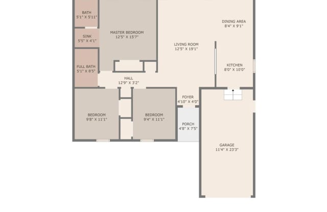 Stylish Home with Open Floorplan & Fenced Backyard Gallery 4