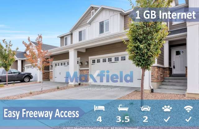 Draper Townhouse - 4 BD 3.5 BA 2 GA - 533 Fox Chase Drive, Draper, UT 84020