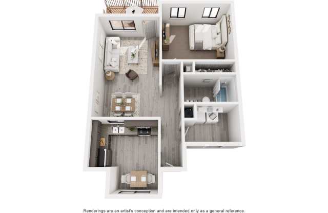 1 Bed 1 Bath | The Shelby R photos photos