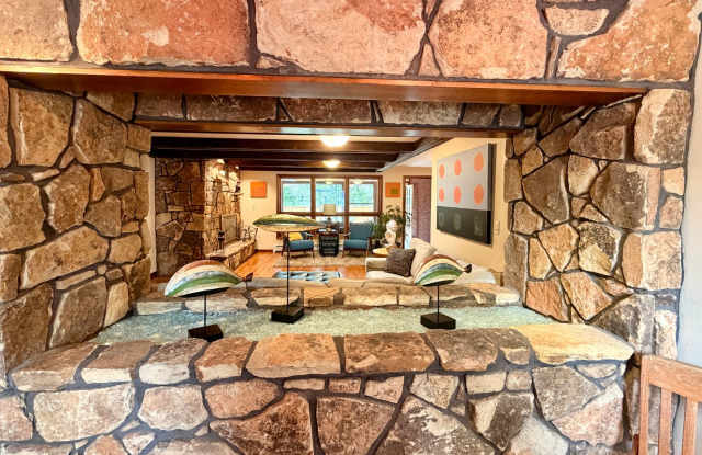 Fully Furnished Rockmont Heights Home with Sunroom, Multiple Fireplaces & Private Yard Gallery 4
