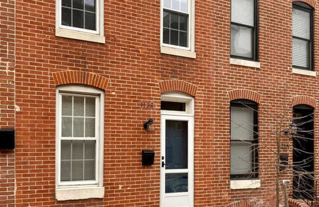 Charming 3 Bedroom Townhome ~ Federal Hill~ 2 Car Parking Pad! - 1138 Riverside Avenue, Baltimore, MD 21230